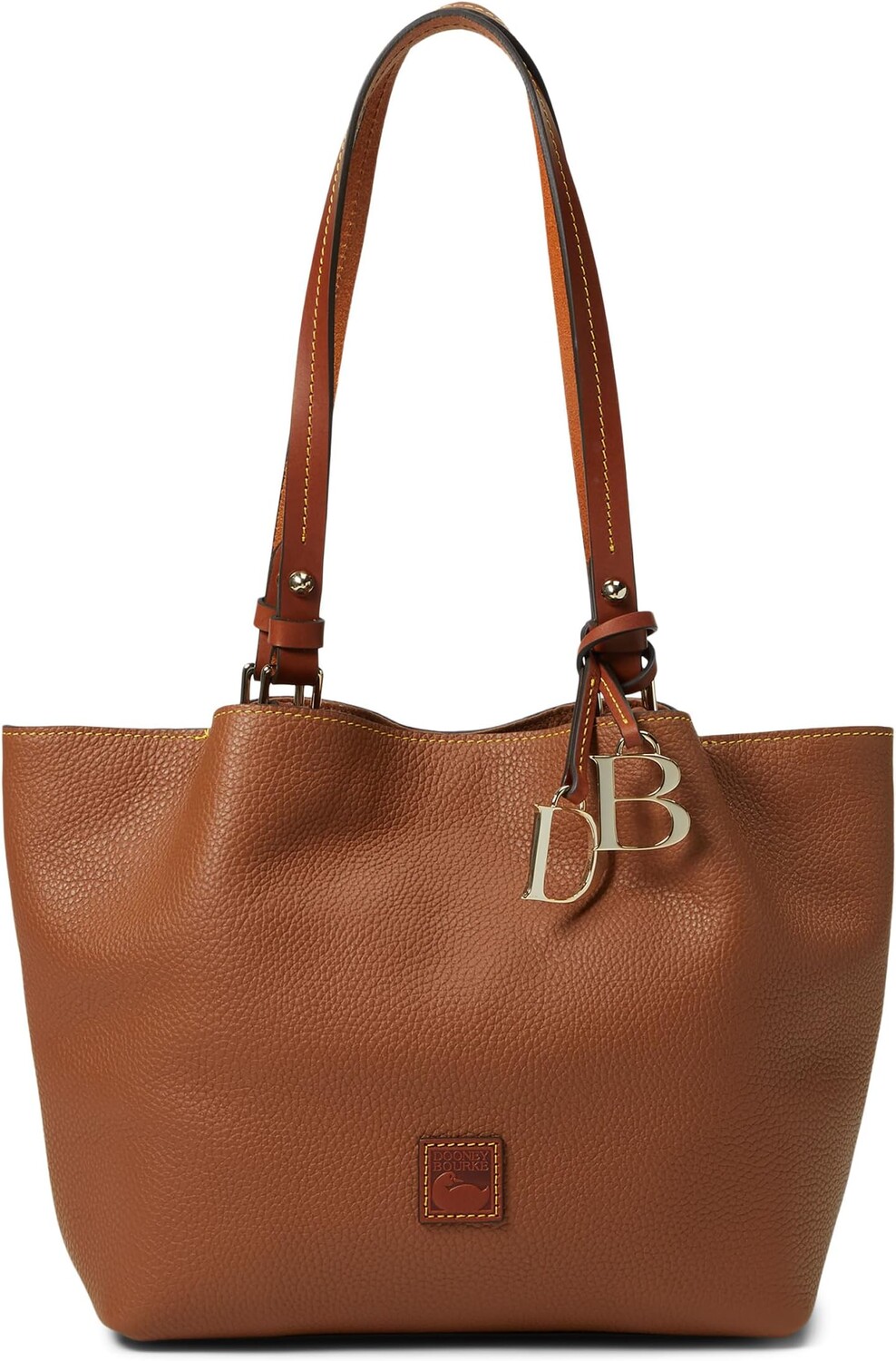 

Пеббл Смолл Флинн Dooney & Bourke, цвет Caramel