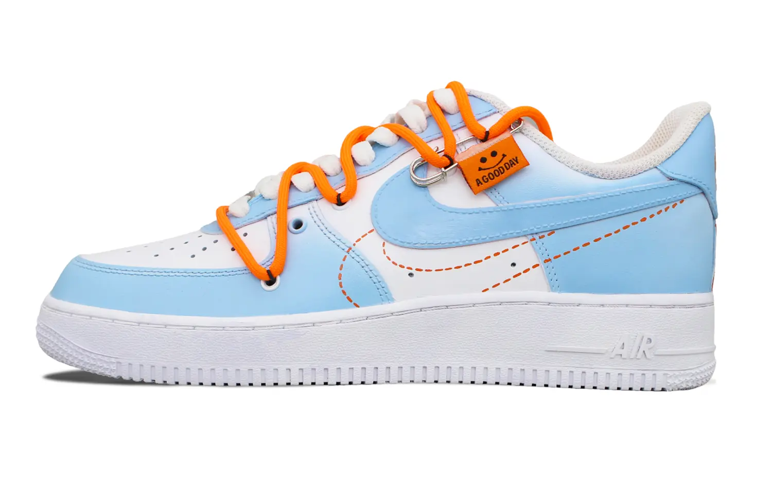 

Кроссовки Nike Air Force 1 Skateboarding Shoes Men Low-top White, белый