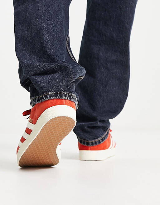 

Оранжево-рыжие кроссовки adidas Originals Gazelle