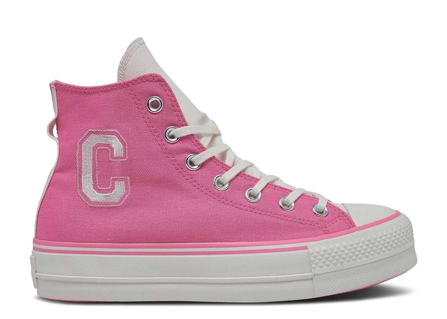 

Кроссовки Converse Wmns Chuck Taylor All Star Lift Platform Retro Varsity High 'Oops Pink', розовый