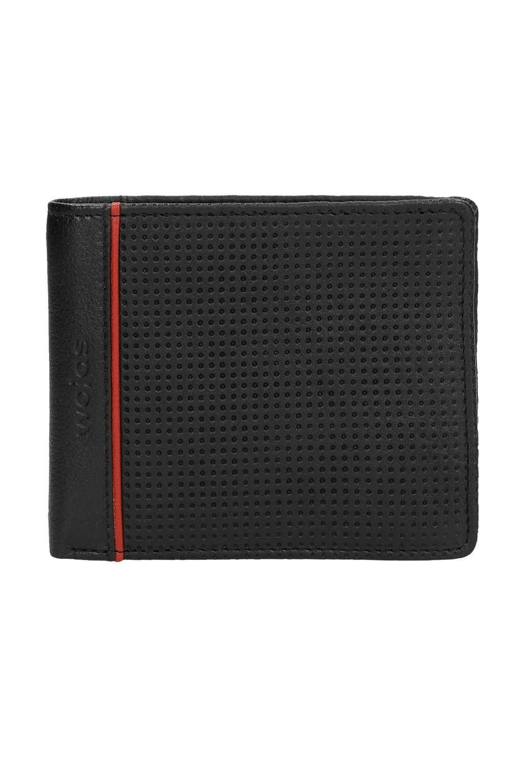 

Кошелек KLASYCZNY DESIGN I NIEPOWTARZALNY STYL Wojas, цвет black red