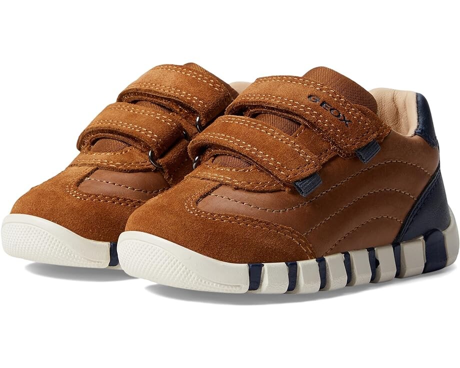 

Кроссовки Geox Iupidoo 7, цвет Cognac/Navy