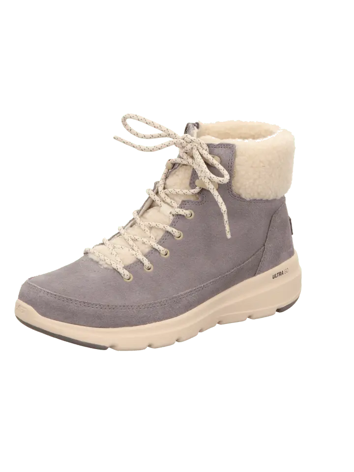 

Сапоги Skechers Warmfutter Schnür Warmfutter Glacial Ultra, серый