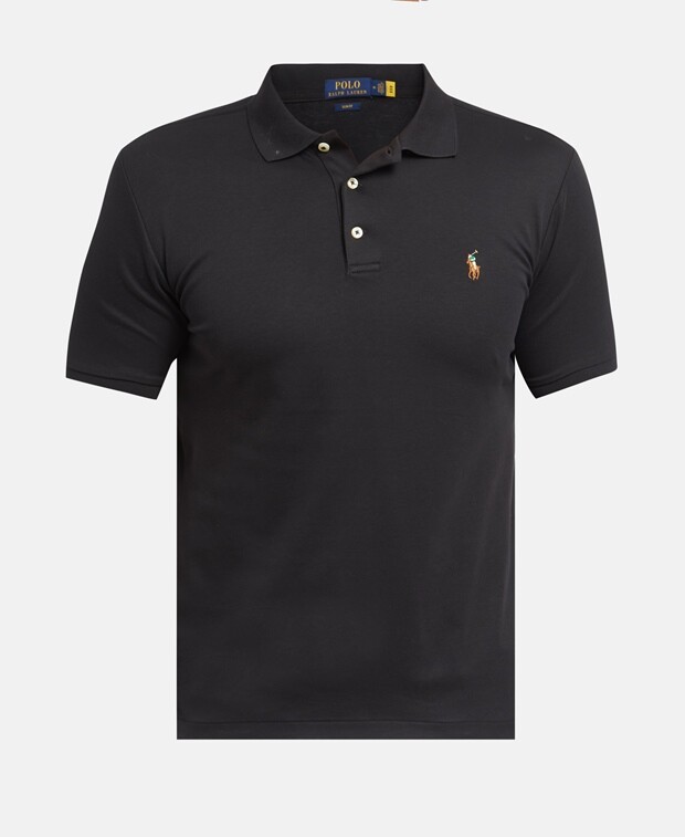 

Рубашка поло Polo Ralph Lauren, черный