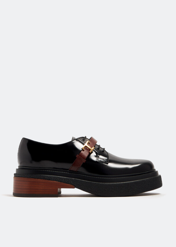 

Туфли Tod'S Brushed Leather, черный