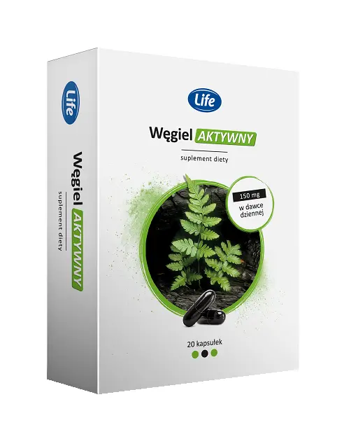 

Подготовка к диарее Life Węgiel Aktywny, 20 шт