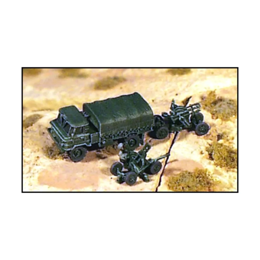 

ЗПУ-4 Счетверенный 14,5мм, Modern Micro Armour - Former Warsaw Pact - Towed & Self-Propelled Anti-Aircraft Artillery (1:285)