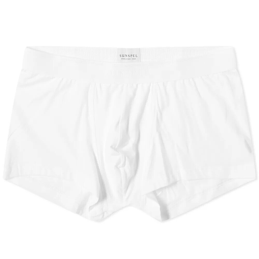 

Sunspel Эластичные хлопковые плавки, белый