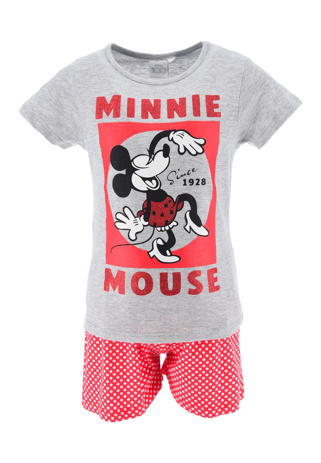 Пижама MOUSE SET Mickey & Minnie, цвет grau шорты set standard next цвет red mickey mouse