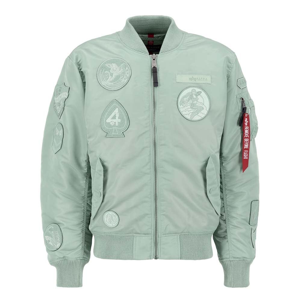 

Куртка Alpha Industries MA-1 Patch, зеленый