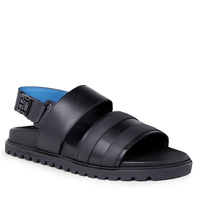 

Сандалии Tommy Hilfiger Elevated Th Buckle Lth Sandal FM0FM05007 Black BDS, черный