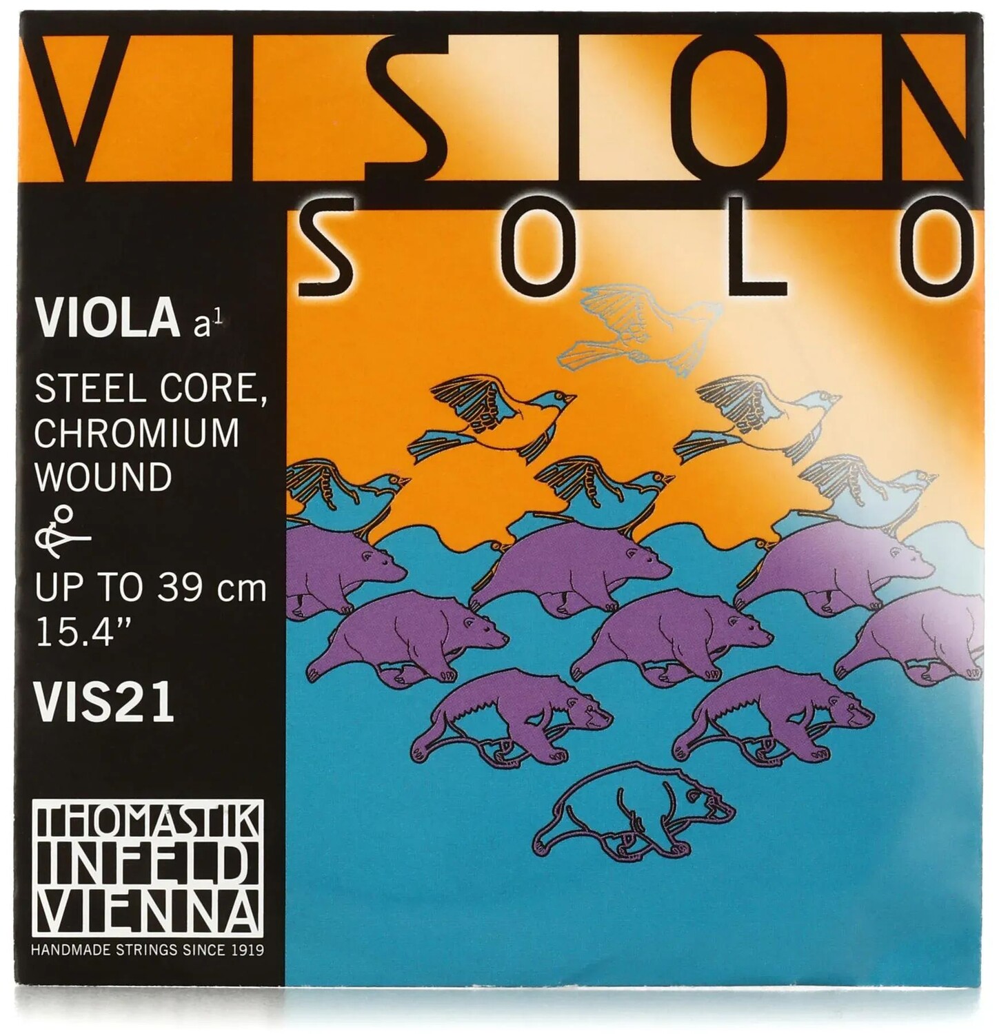 

Thomastik-Infeld VIS21 Vision Solo Альтовая струна A — размер 4/4, хром