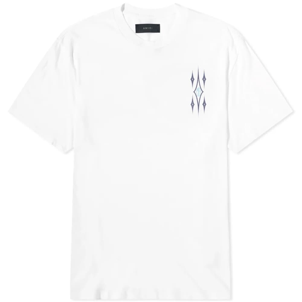

Футболка AMIRI с аргайлом, белый