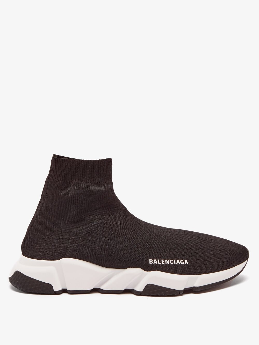 

Кроссовки speed с высокими носками Balenciaga, черный