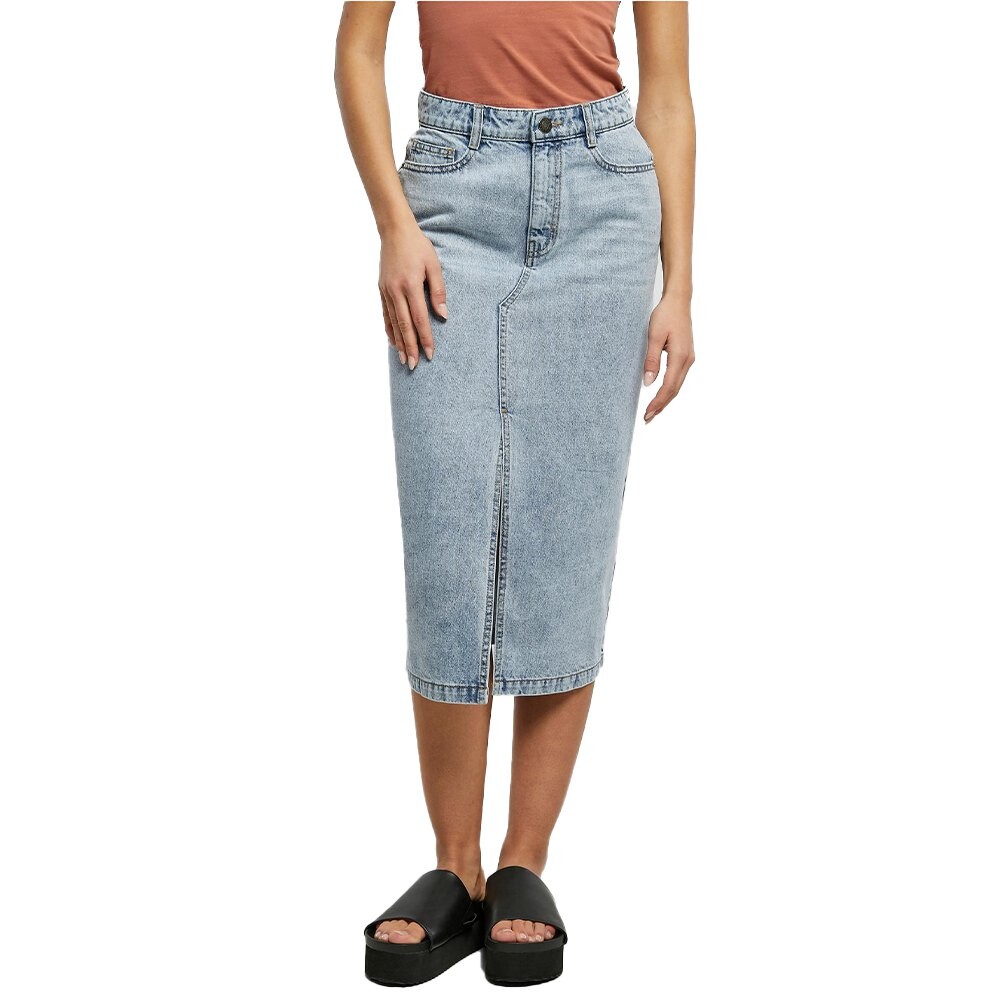 

Юбка Urban Classics Denim Denim, синий