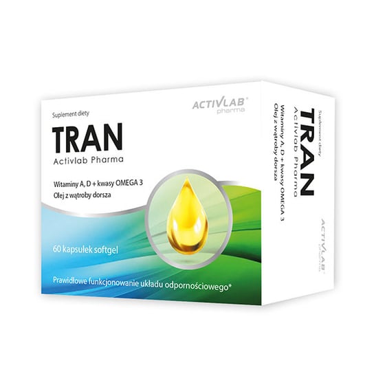 Activlab Pharma Tran 500 мг Activlab Pharma, пищевая добавка, 60 капсул Regis