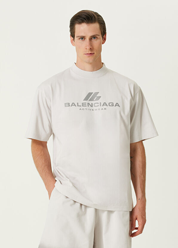

Футболка с логотипом Balenciaga, белый