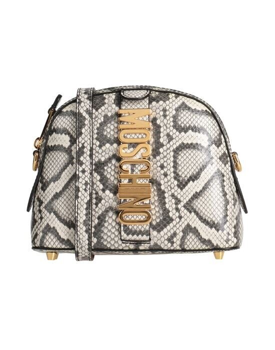 

Сумка через плечо MOSCHINO, слоновая кость