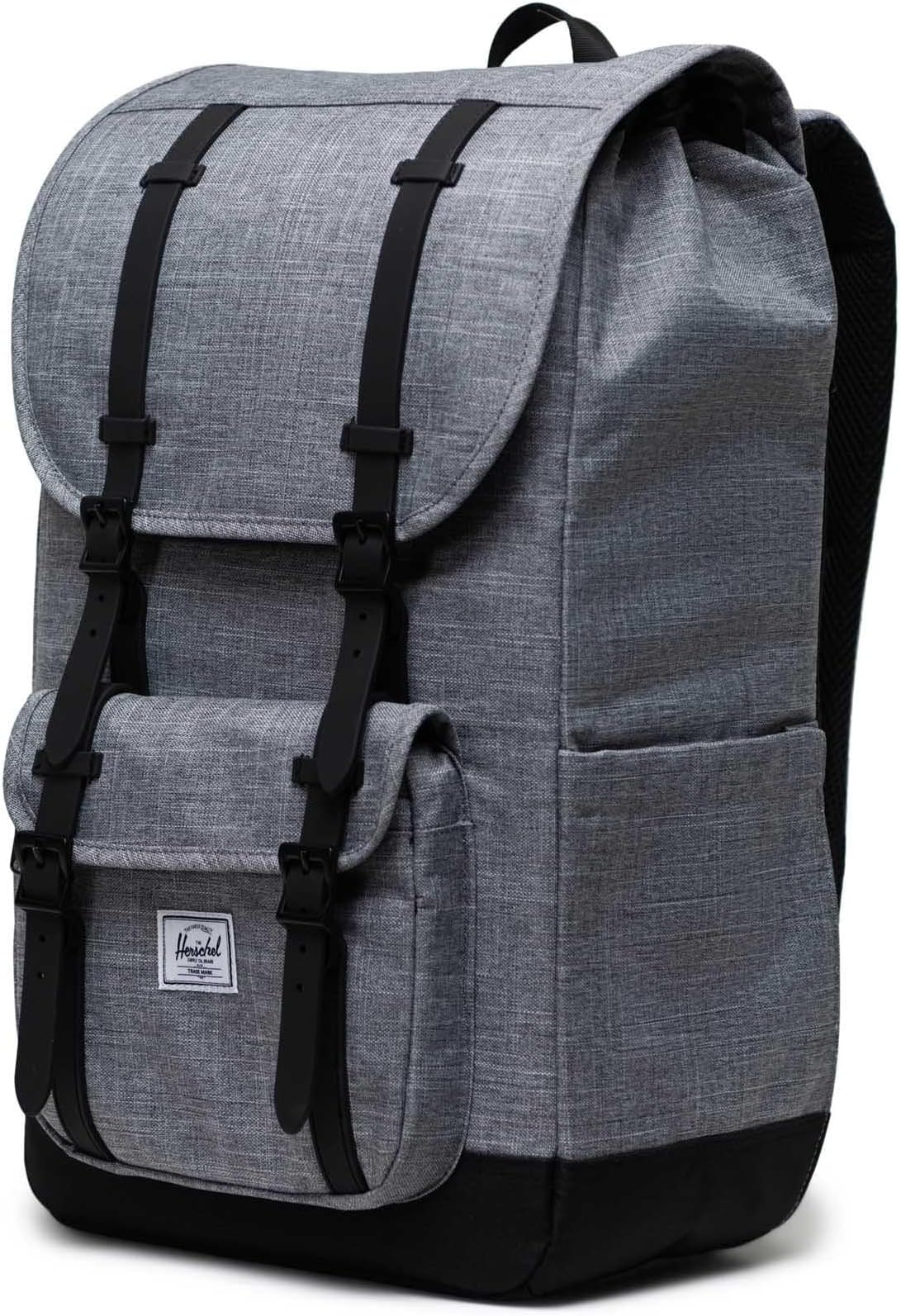 Рюкзак Little America Backpack Herschel Supply Co., цвет Raven Crosshatch