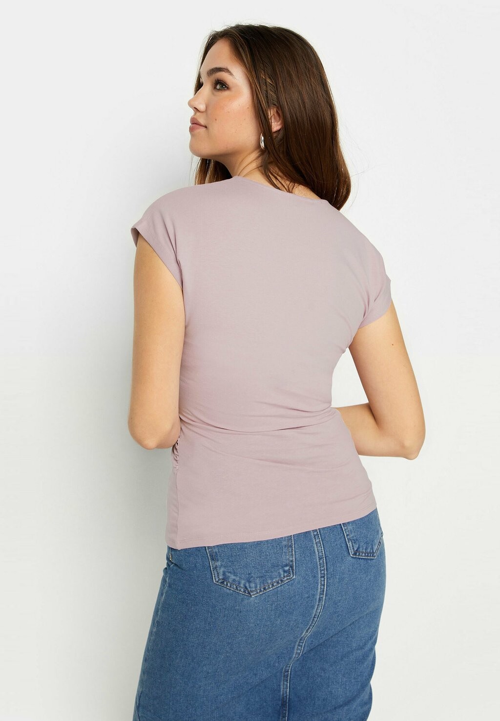 

Принт на футболке 2 PACK SHORT SLEEVE WRAP Long Tall Sally, розовый