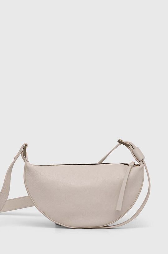 

Кожаная сумка HALF MOON XBODY AllSaints, белый