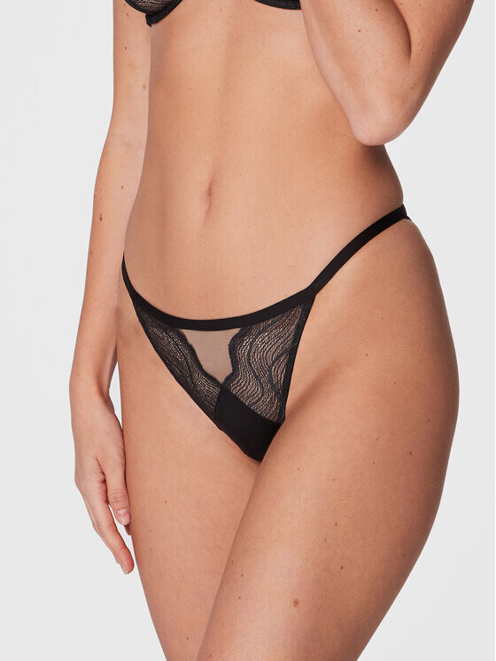 

Бразильские женские трусики Calvin Klein, черный