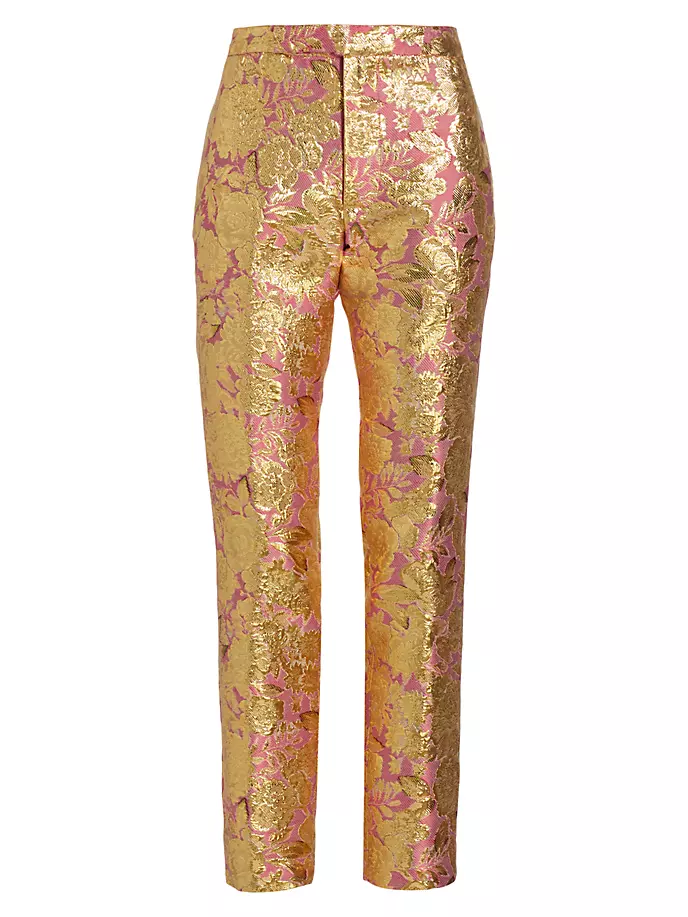 

Брюки узкого кроя Cosi Fan Tutte Libertine, цвет pink metallic