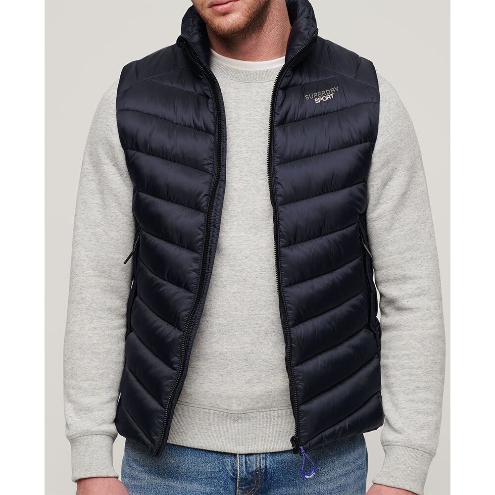 

Жилет Superdry Fuji Vest, синий