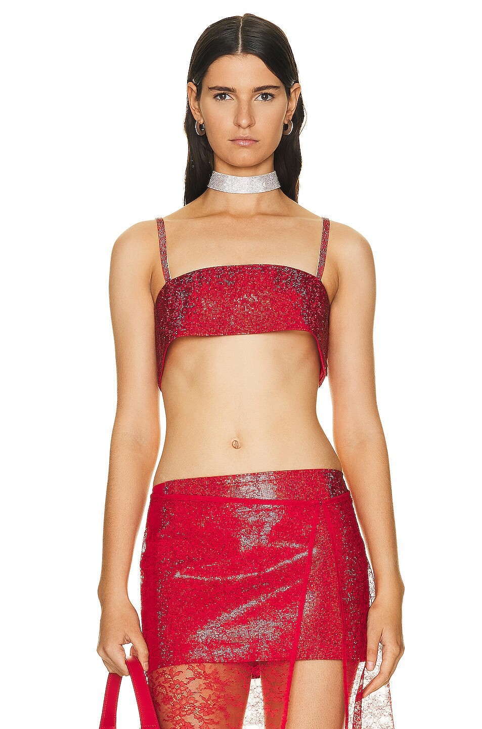 

Топ Nue Studio Charlotte, цвет Spicy Red