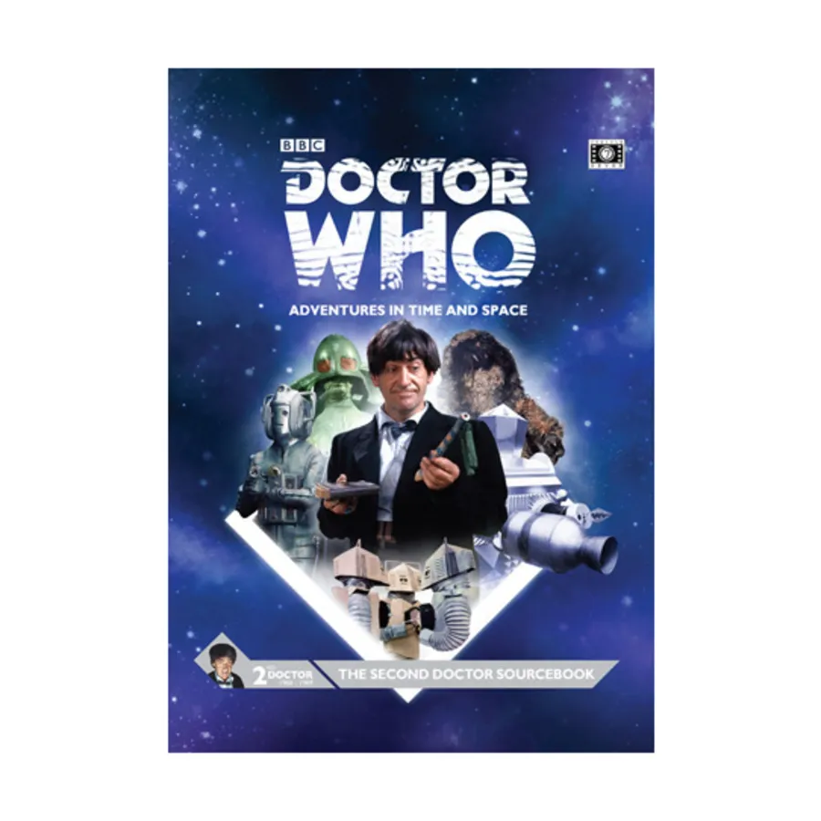 

Second Doctor Sourcebook (1st Printing), Doctor Who - The Roleplaying Game (Cubicle Seven), твердый переплет