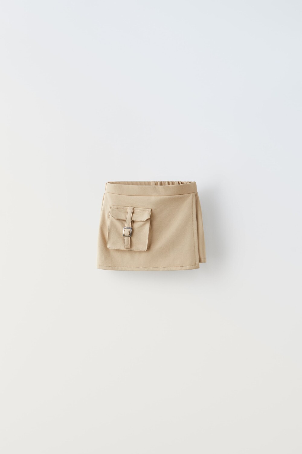 

Cargo bermuda skort Zara, бежевый