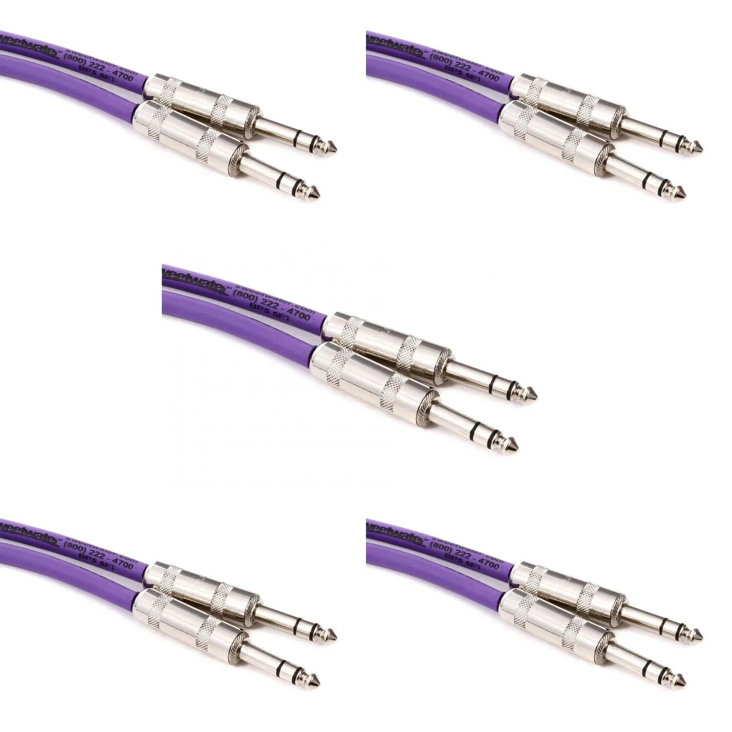 

Сбалансированный патч-кабель Pro Co BP-5 Excellines — штекер TRS 1/4 дюйма на штекер TRS 1/4 дюйма — 5 футов (5 шт. в упаковке)