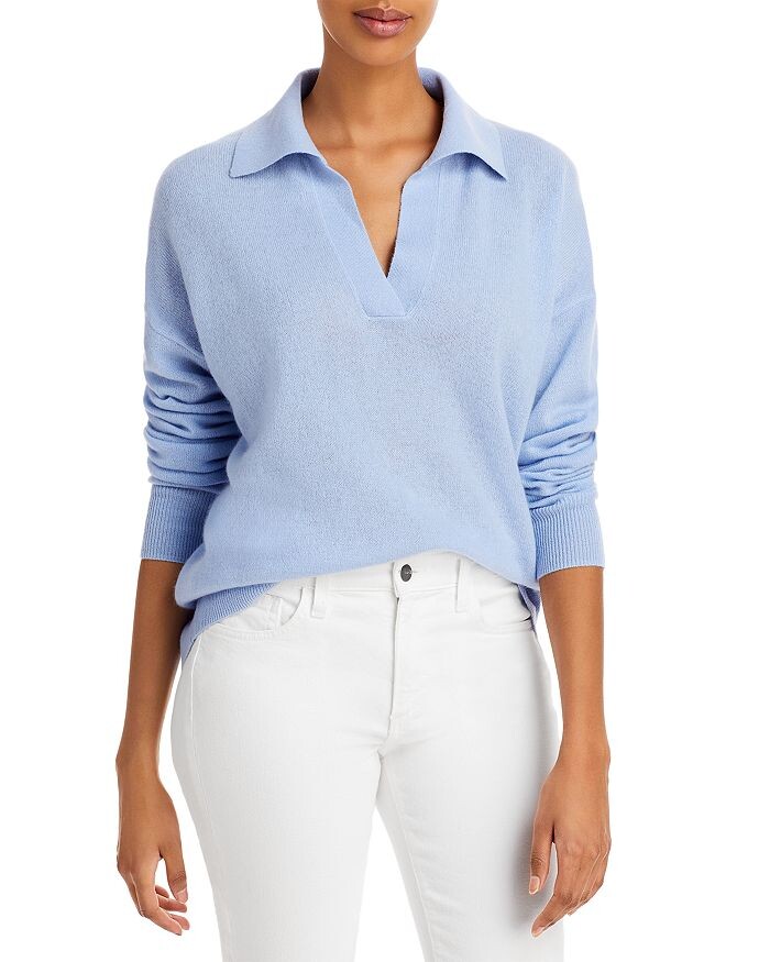 

Рубашка поло из кашемира — 100% эксклюзив C by Bloomingdale's Cashmere