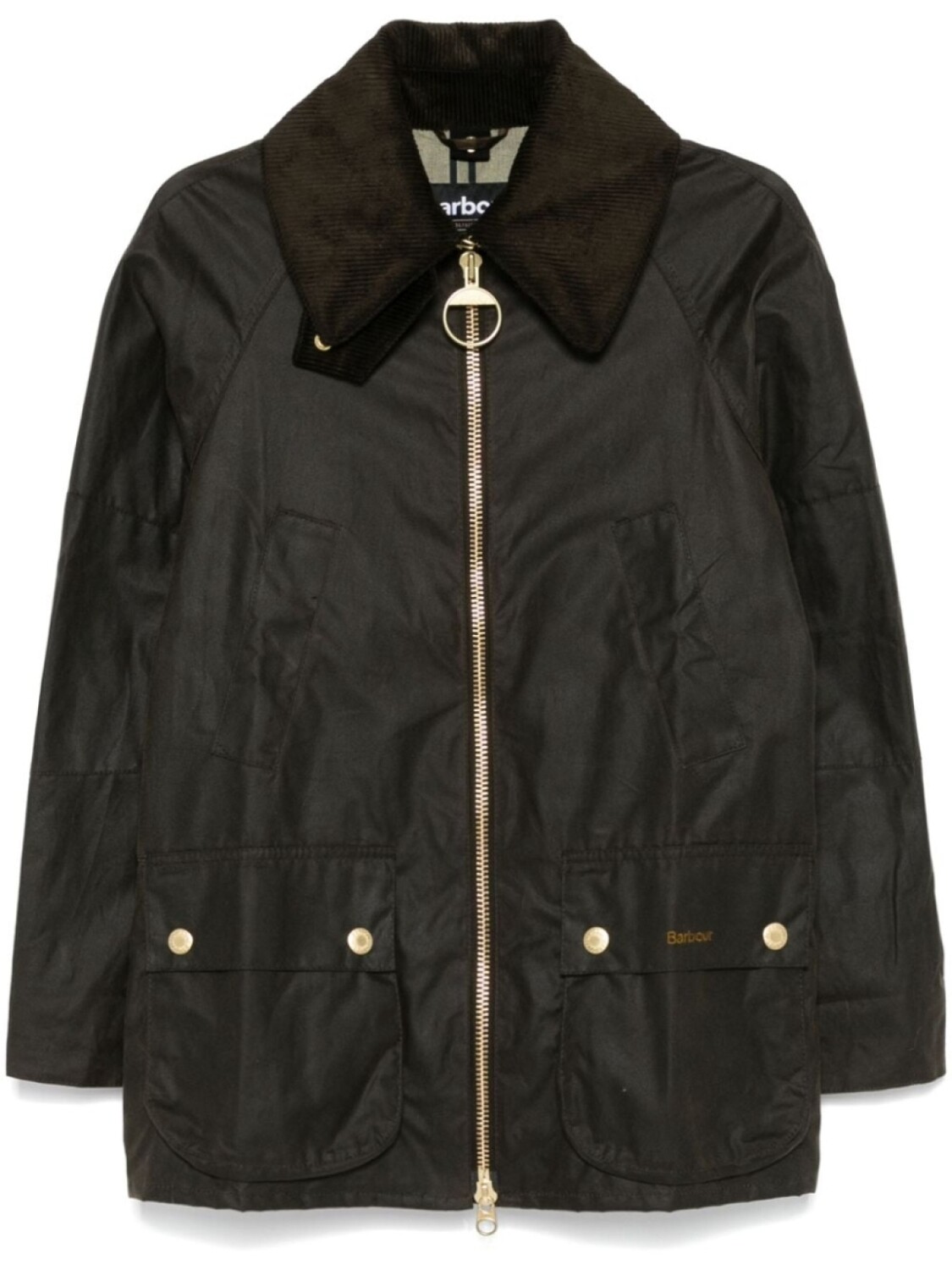 

Barbour пальто Allerston, зеленый