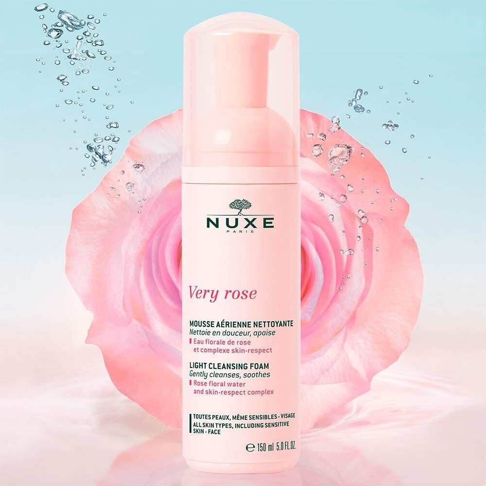 

Nuxe Very Rose Очищающая пенка для лица 150 мл Очищающая пенка для лица