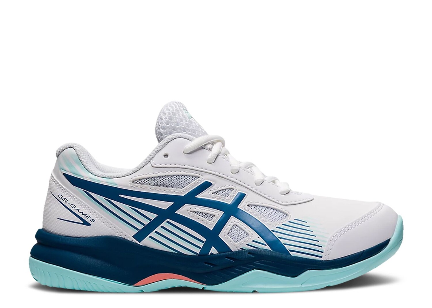 

Кроссовки ASICS Gel Game 8 Gs 'Black Pure Silver', черный