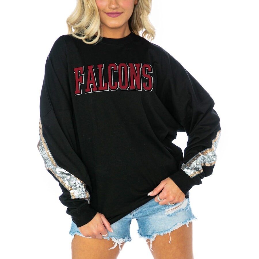 

Футболка с длинным рукавом Gameday Couture Atlanta Falcons, черный
