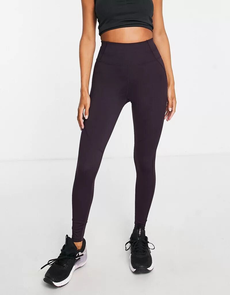 

Леггинсы ASOS Icon со скульптурным швом и карманом