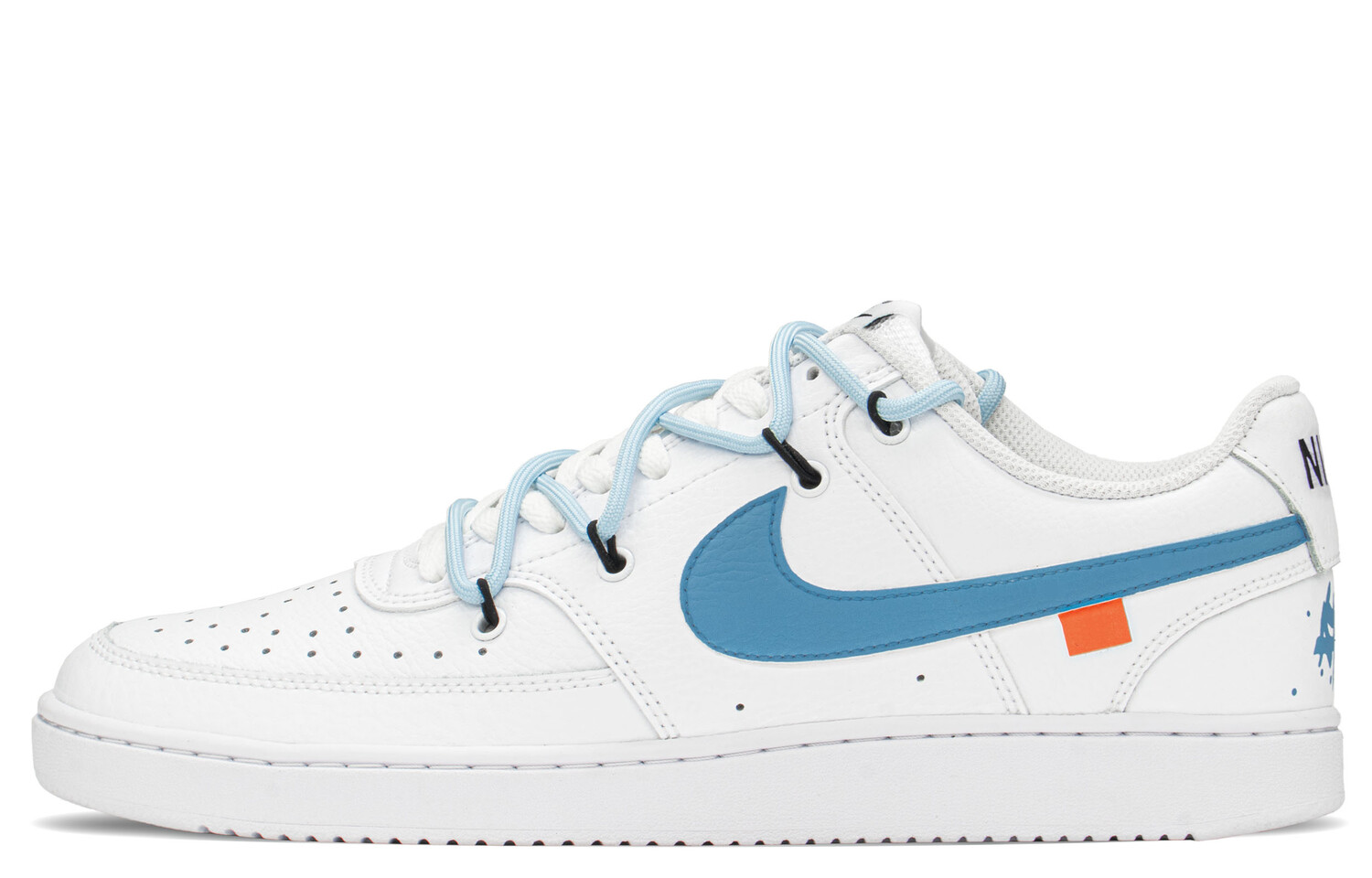 

Кроссовки Nike Court Vision 1, белый/голубой