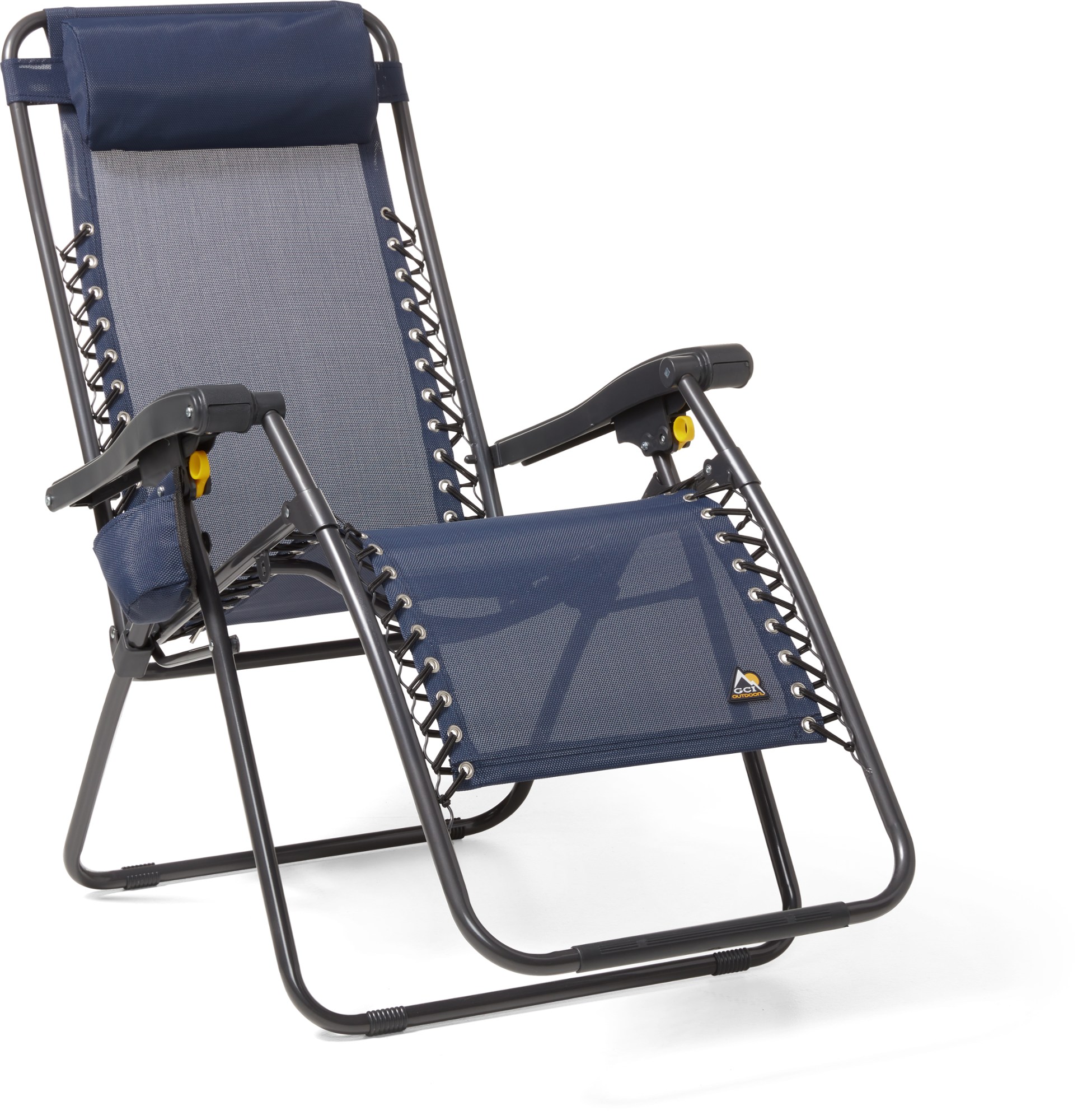 Стул с нулевой гравитацией GCI Outdoor, синий кресло качалка с солнцезащитным козырьком gci outdoor серый
