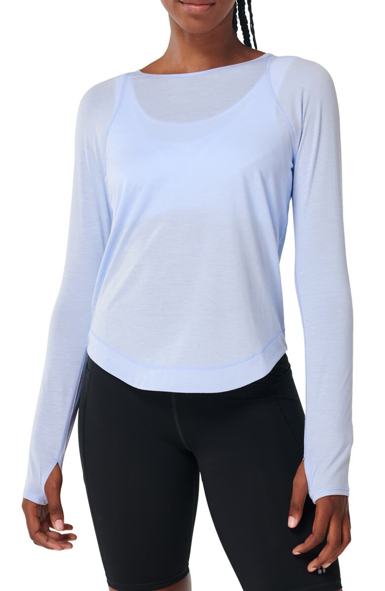

Легкая футболка с длинным рукавом SWEATY BETTY