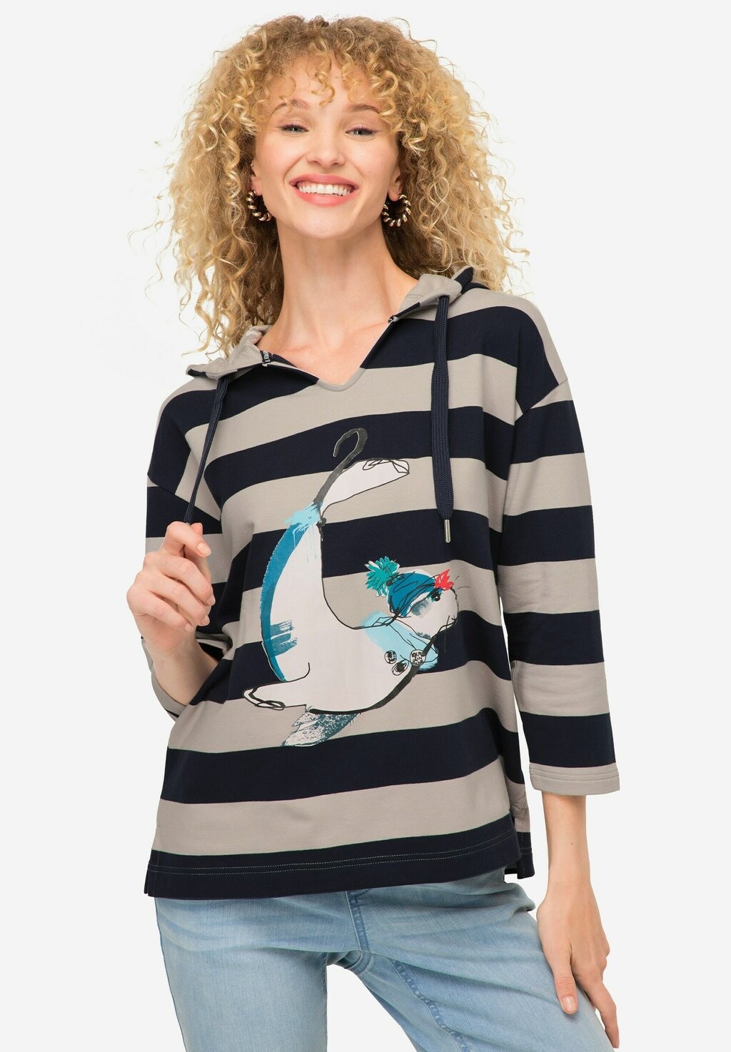 

Толстовка с капюшоном LAURASØN, Серый