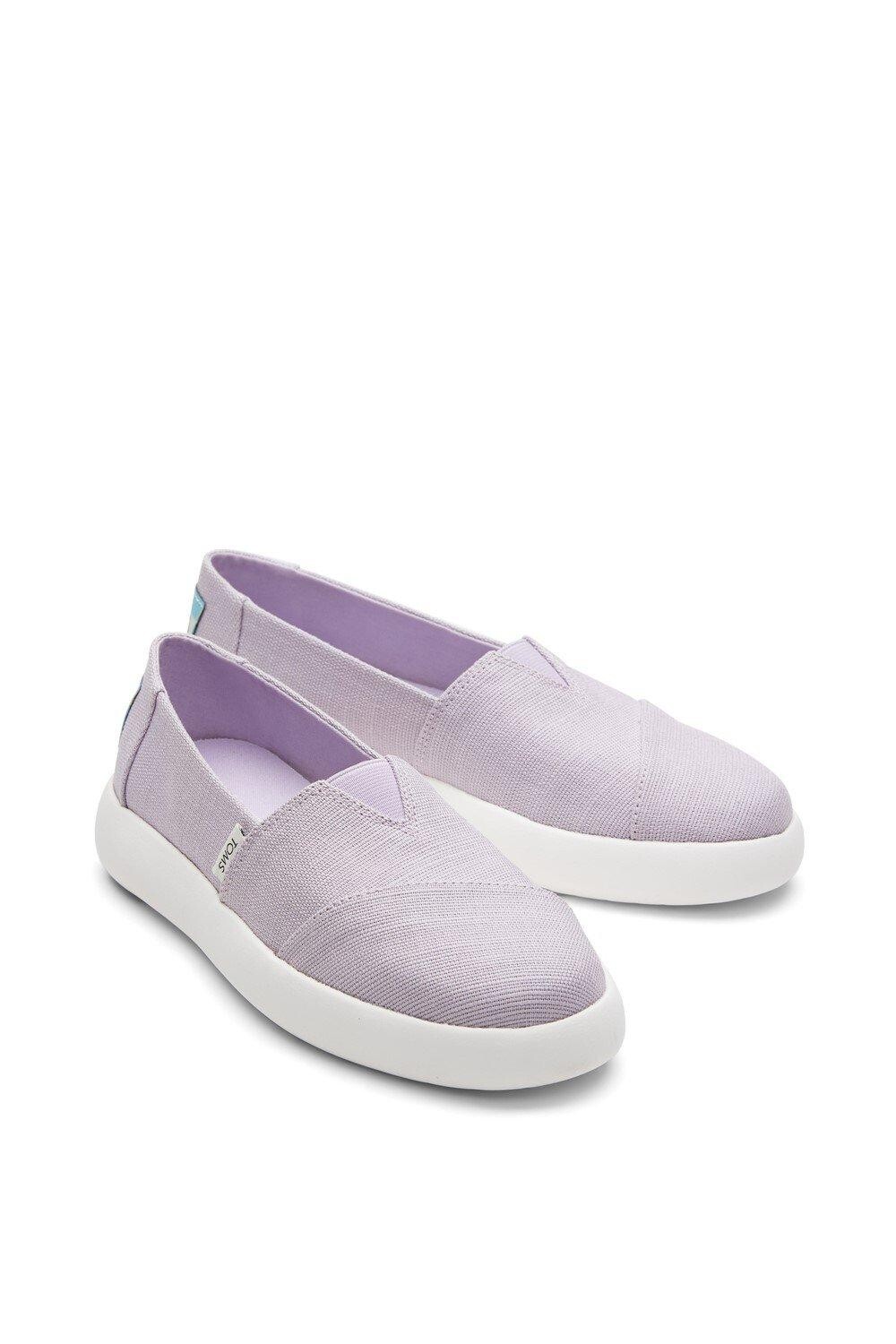 

Туфли без шнуровки Alpargata Mallow TOMS, фиолетовый, Серый