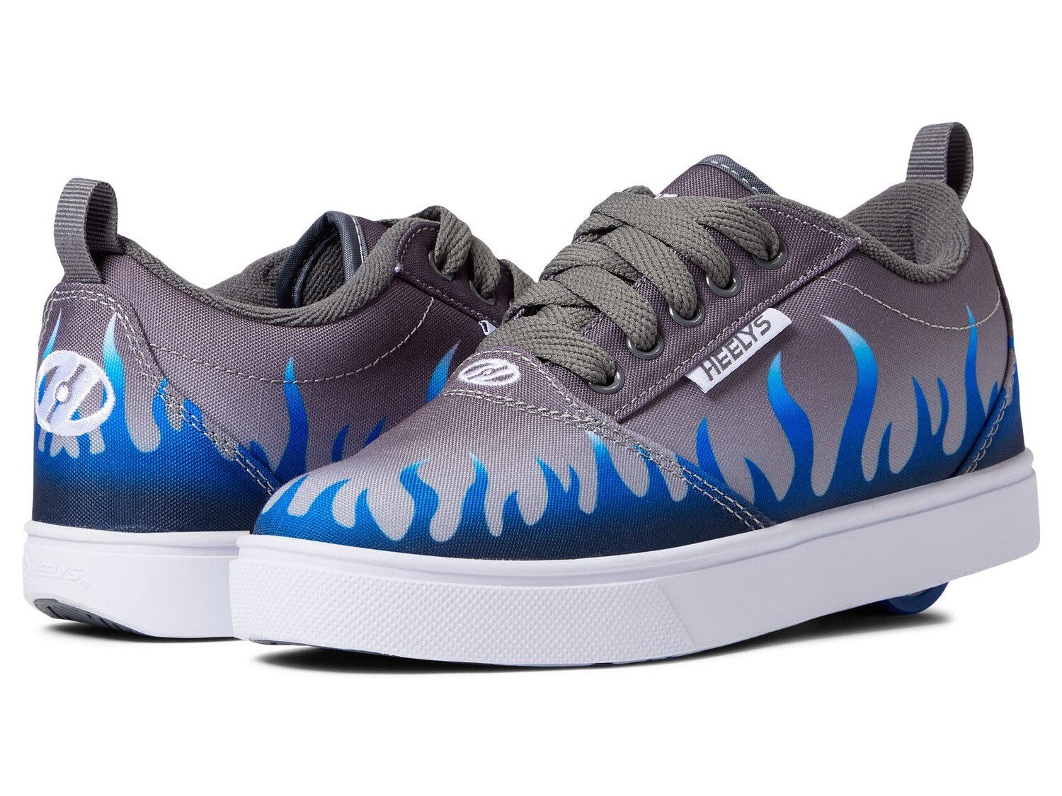 

Кроссовки Heelys Pro 20 Prints (Little Kid/Big Kid/Adult), серый/синий