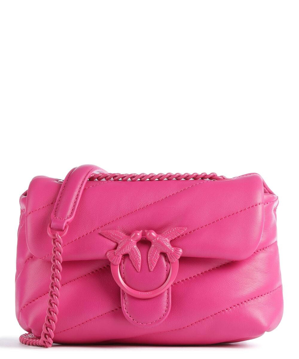 

Сумка на плечо Love Puff Baby из овчины Pinko, розовый