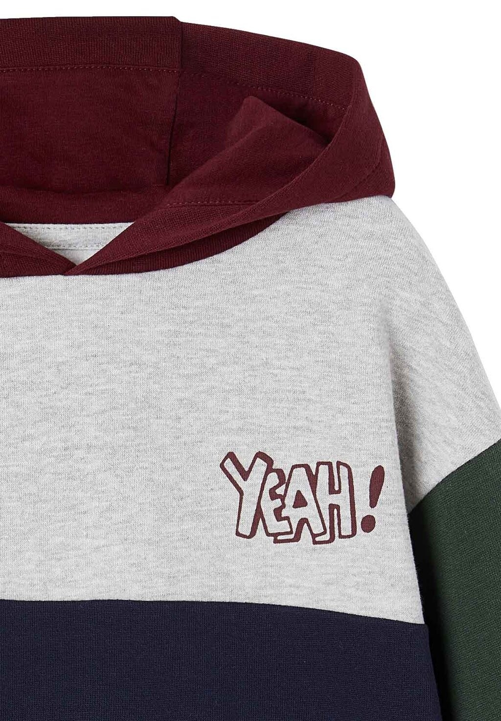 

Толстовка с капюшоном IM COLORBLOCK-STYLE BASICS Vertbaudet, мультиколор