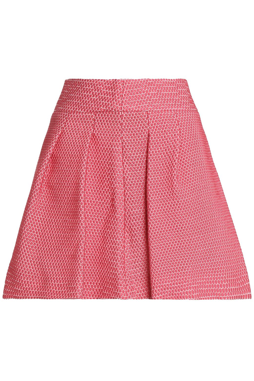 Жаккардовая мини-юбка REDVALENTINO, розовый