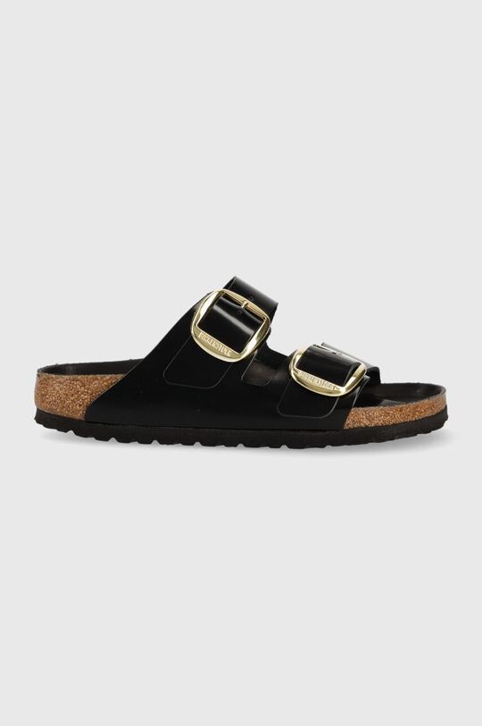 

Кожаные шлепанцы Arizona с большой пряжкой Birkenstock, черный
