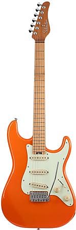 джонстон джони психология Электрогитара Schecter Nick Johnston Traditional SSS Electric Guitar Atomic Orange