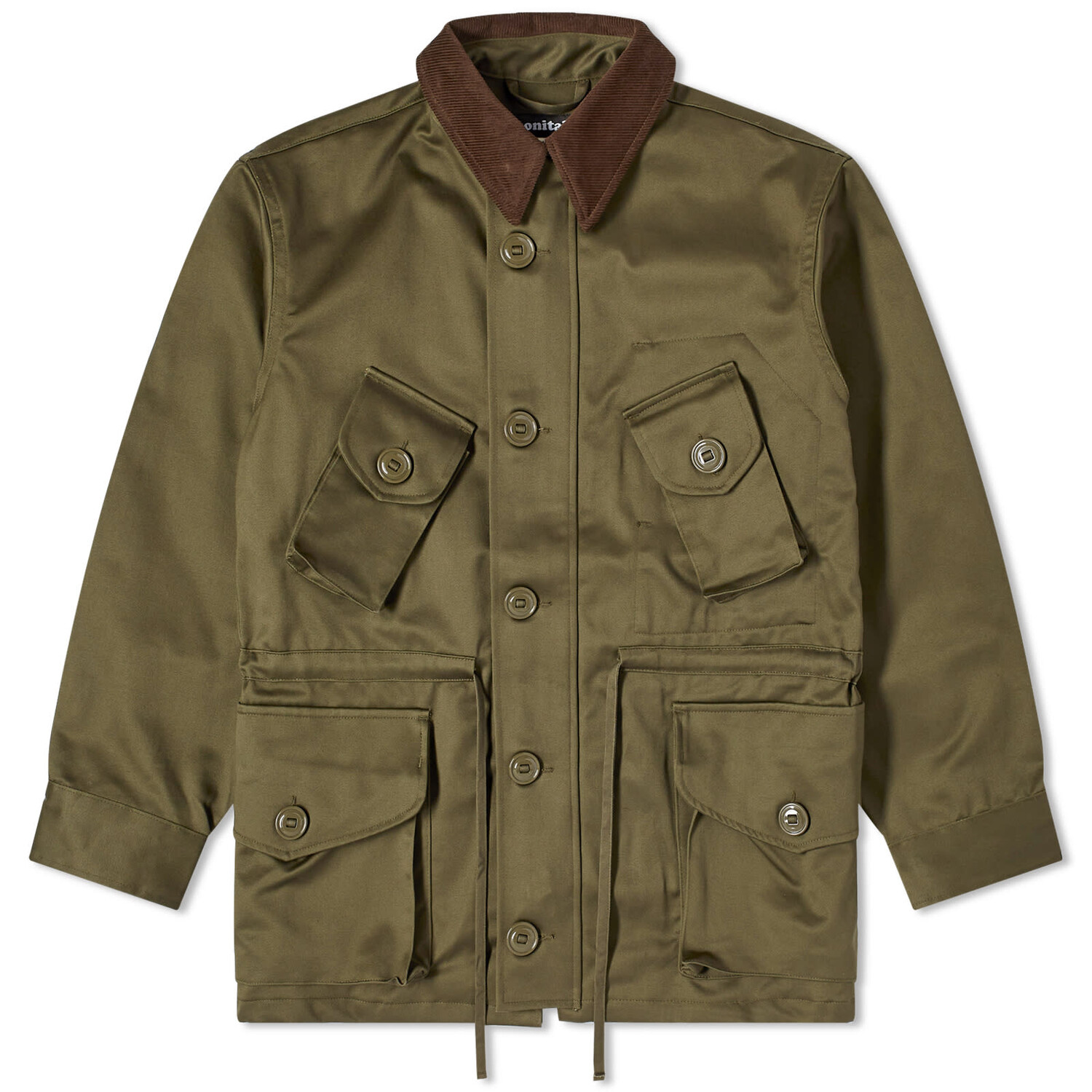 

Куртка Monitaly Military Half Coat Type B, цвет Vancloth Sateen Olive